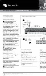 Avocent SwitchView SC380 クイック・インストール・マニュアル