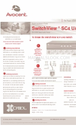 Avocent SwitchView SC4 UAD クイック・インストール・マニュアル