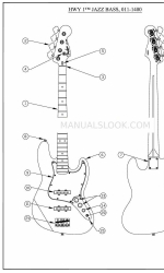 Fender 011-1400 Диаграмма