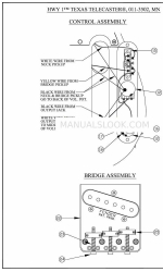 Fender 011-3502 Diagram