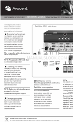 Avocent SwitchView SC540 クイック・インストール・マニュアル