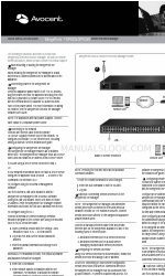 Avocent MergePoint SP5324 Snelle installatiehandleiding