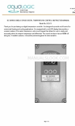 Aqua Logic DCS-TI Manual de instrucciones