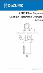 DeZurik AFR3 Manuale di istruzioni