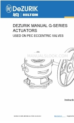 DeZurik G-SERIES Manuale