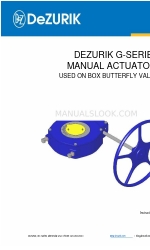 DeZurik G-SERIES Manuale