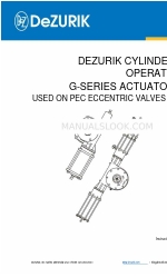 DeZurik G-SERIES Instrucción