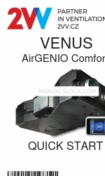 2VV VENUS AirGENIO Comfort Краткое руководство по эксплуатации