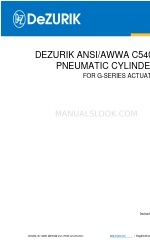 DeZurik ANSI/AWWA C540 Інструкція з експлуатації