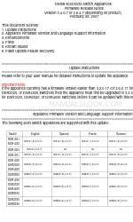 Avocent DSR 1024 Opmerkingen over firmware-uitgave