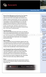 Avocent Direct_PDU Especificaciones