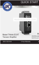 DFE TA500-ECAT Manuale di avvio rapido