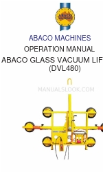 ABACO DVL480 Instrukcja obsługi