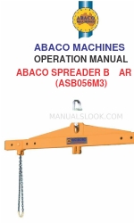 ABACO MACHINES ASB056M3 Betriebshandbuch