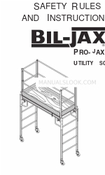 Bil-Jax PRO-JAX Regole e istruzioni di sicurezza