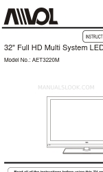 Avol AET3220M Instruction Manual