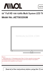 Avol AET58320UM Manuale di istruzioni