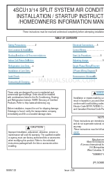 Allied Air 4SCU13 Installationsanleitung Handbuch