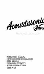 Fender Acoustasonic Junior Manual de instrucciones