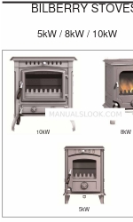 Bilberry Stoves 10kW Stove 설치 및 운영 지침 매뉴얼