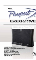 Fender Passport Executive PR 692 Benutzerhandbuch