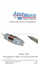 Aqua Metrix P/R65 Betriebsanleitung