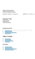 aqua metro CALEC ST Installation And Operating Instructions Manual