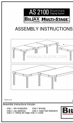 BilJax Multi-Stage AS-2100 Manual de instrucciones de montaje