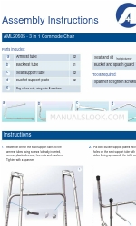 ALLIED MEDICAL AML20505 Montage-instructies