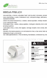 CP Electronics MWS3A-PRM-2CH Manual de instalação