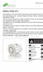 CP Electronics MWS6 Посібник з монтажу