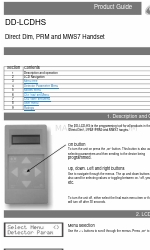CP Electronics DD-LCDHS 제품 설명서