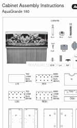 Aqua One AquaGrande 180 Montage-instructies