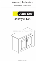 Aqua One Oakstyle 145 Manual Petunjuk Perakitan