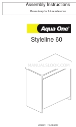 Aqua One Styleline 60 Manual Petunjuk Perakitan