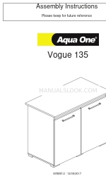 Aqua One Vogue 135 Manual de instrucciones de montaje