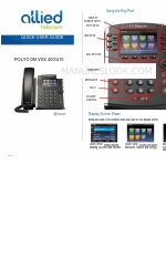 Allied Telecom POLYCOM VVX 410 Manual rápido del usuario