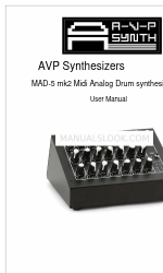 AVP Synthesizer MAD-5 mk2 Benutzerhandbuch