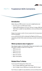 Allied Telesis AR400 Series Manual de solución de problemas