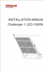 ABACUS Challenger 1 LED-1500W Посібник з монтажу