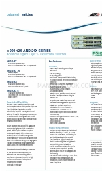 Allied Telesis AT X900-12XT/S Информационный лист