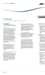 Allied Telesis AT-8000GS/48 Datasheet