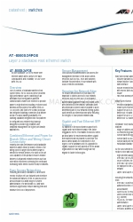 Allied Telesis AT-8000S/24POE Scheda tecnica