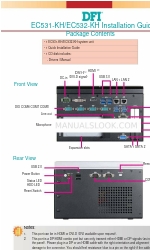 DFI EC531-KH Посібник з монтажу