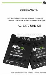 AVPro Edge AC-EX70-UHD-KIT Руководство пользователя