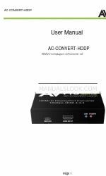 AVPro Edge AC-CONVERT-HDDP Manual do utilizador