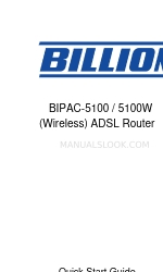 Billion BiPAC 5100W Manuel de démarrage rapide