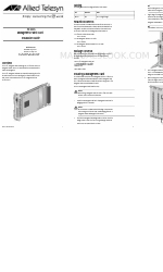 Allied Telesis AT-8401 Manuale di installazione