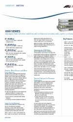 Allied Telesis AT-8516F/SC Series Datasheet