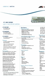 Allied Telesis AT-8624T/2M Datasheet